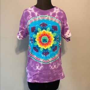 Vibrant Tie-Dye Shirt, adult size medium